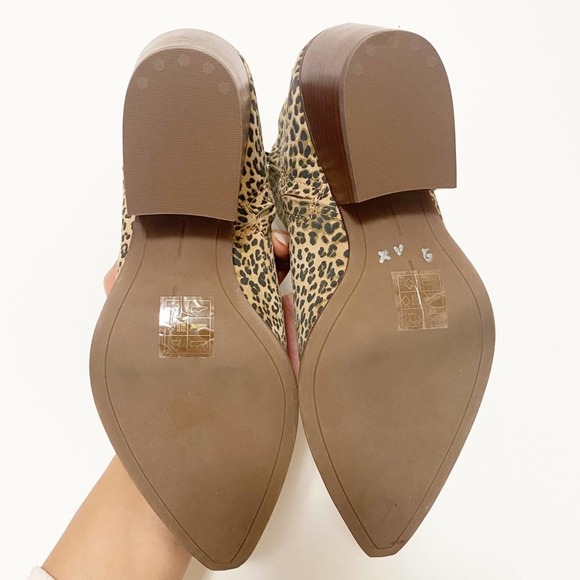 Dolce Vita Serna Leopard Suede Booties - Picture 7 of 10